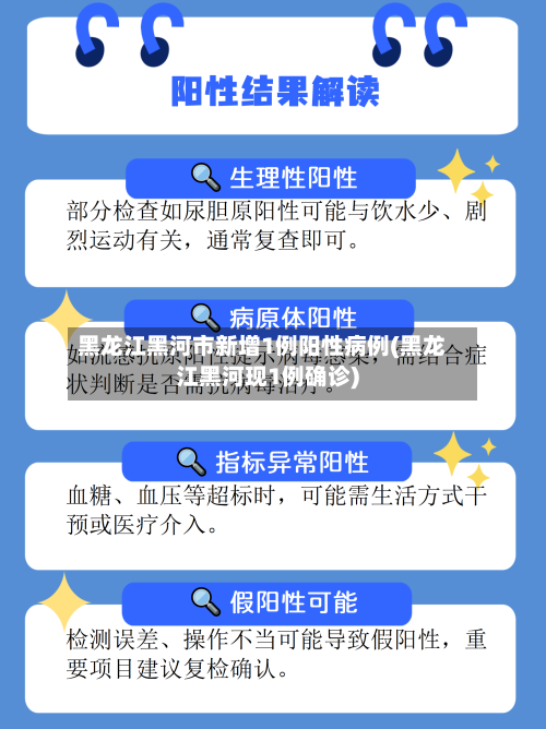 黑龙江黑河市新增1例阳性病例(黑龙江黑河现1例确诊)-第2张图片