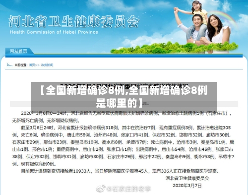 【全国新增确诊8例,全国新增确诊8例是哪里的】-第2张图片