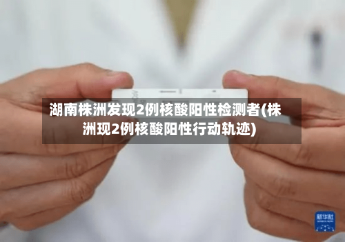 湖南株洲发现2例核酸阳性检测者(株洲现2例核酸阳性行动轨迹)-第3张图片