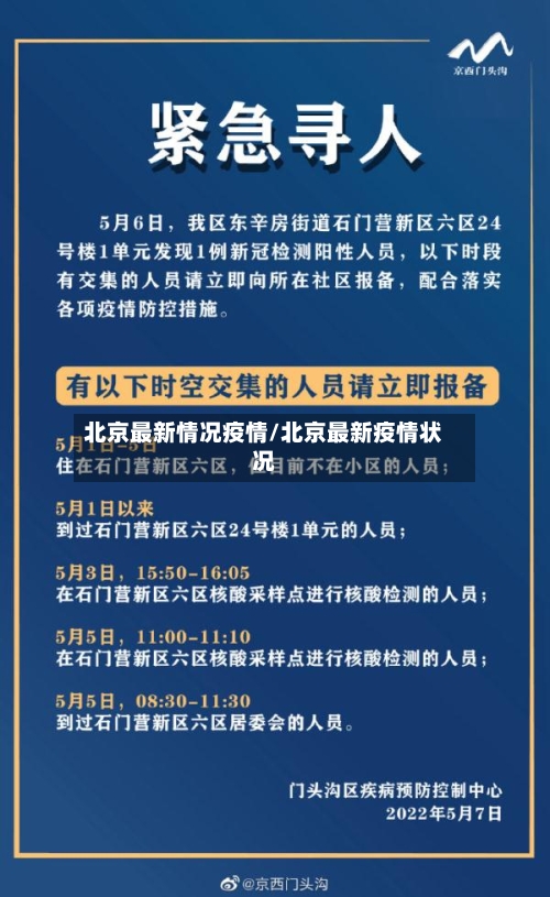 北京最新情况疫情/北京最新疫情状况-第3张图片