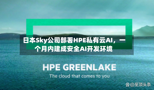 日本Sky公司部署HPE私有云AI，一个月内建成安全AI开发环境