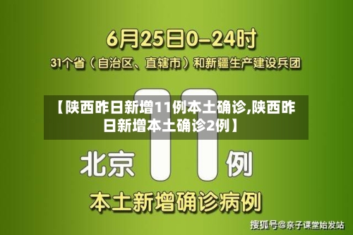 【陕西昨日新增11例本土确诊,陕西昨日新增本土确诊2例】