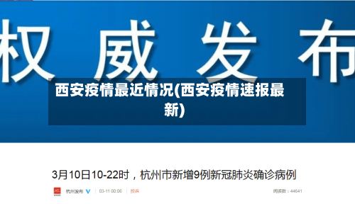西安疫情最近情况(西安疫情速报最新)-第3张图片