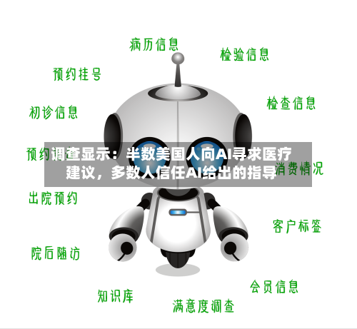 调查显示：半数美国人向AI寻求医疗建议，多数人信任AI给出的指导
