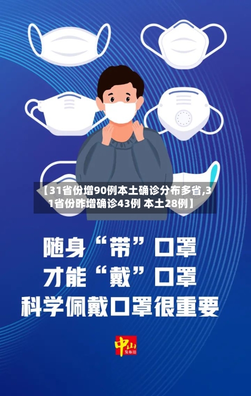 【31省份增90例本土确诊分布多省,31省份昨增确诊43例 本土28例】