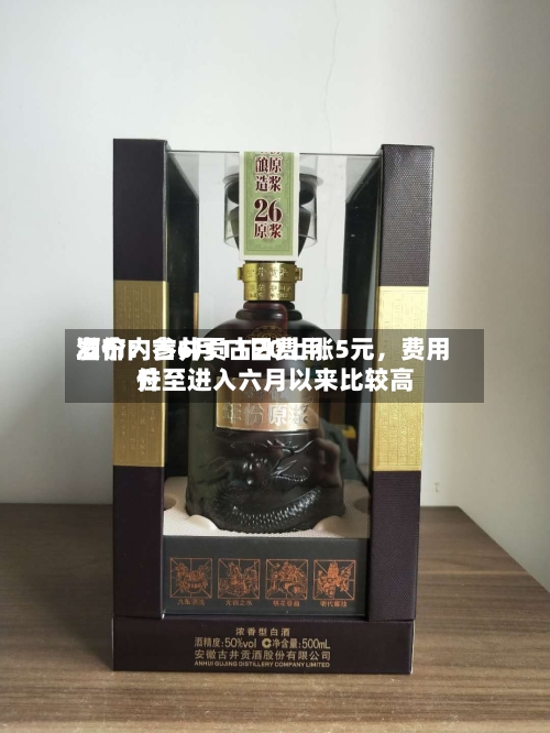 酒价内参6月11日费用发布：古井贡古20上涨5元	，费用升至进入六月以来比较高位-第2张图片