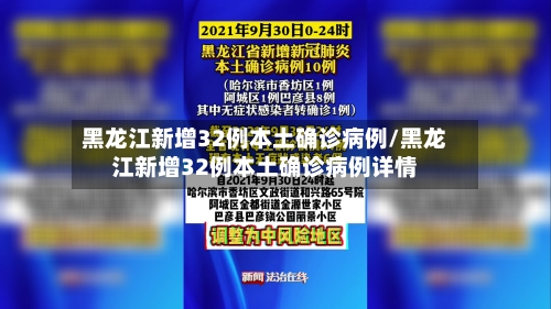 黑龙江新增32例本土确诊病例/黑龙江新增32例本土确诊病例详情