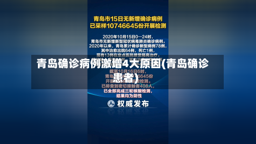青岛确诊病例激增4大原因(青岛确诊患者)