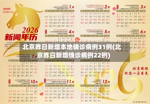 北京昨日新增本地确诊病例31例(北京昨日新增确诊病例22例)