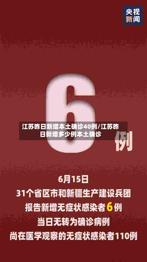 江苏昨日新增本土确诊40例/江苏昨日新增多少例本土确诊-第3张图片