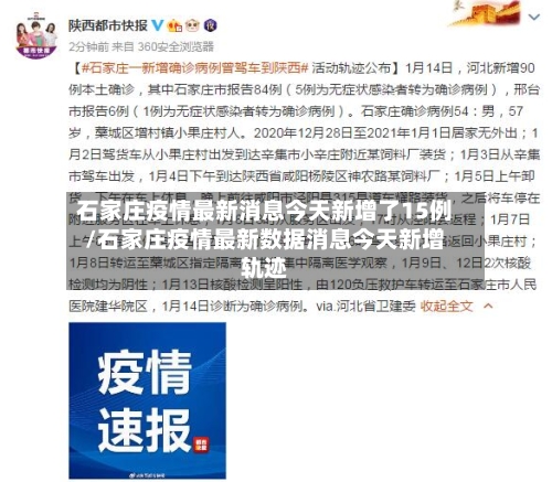 石家庄疫情最新消息今天新增了15例/石家庄疫情最新数据消息今天新增轨迹-第2张图片