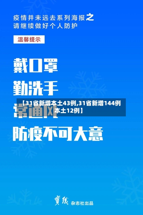 【31省新增本土43例,31省新增144例本土12例】-第2张图片