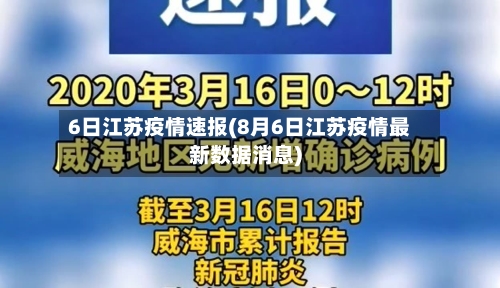 6日江苏疫情速报(8月6日江苏疫情最新数据消息)