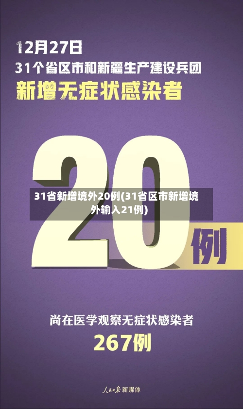 31省新增境外20例(31省区市新增境外输入21例)