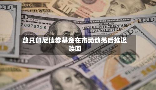 数只印尼债券基金在市场动荡后推迟赎回