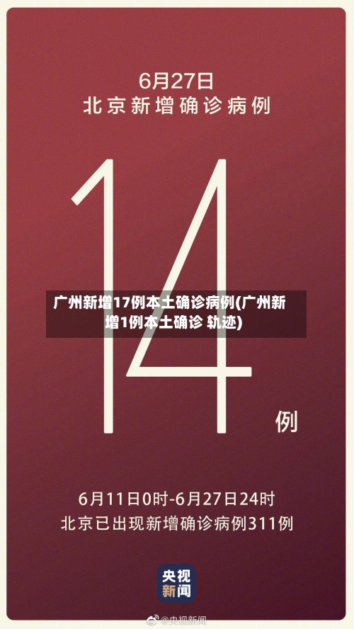 广州新增17例本土确诊病例(广州新增1例本土确诊 轨迹)