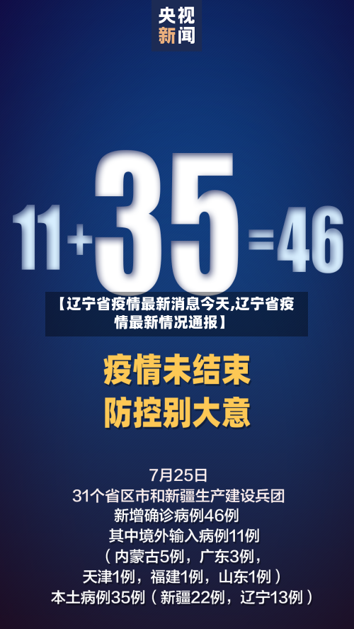 【辽宁省疫情最新消息今天,辽宁省疫情最新情况通报】