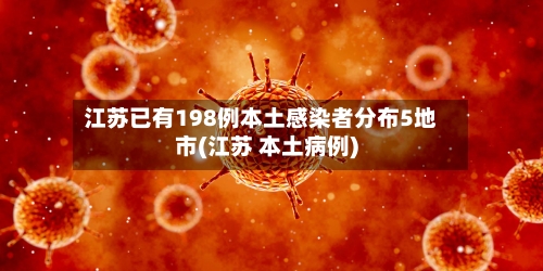 江苏已有198例本土感染者分布5地市(江苏 本土病例)-第2张图片