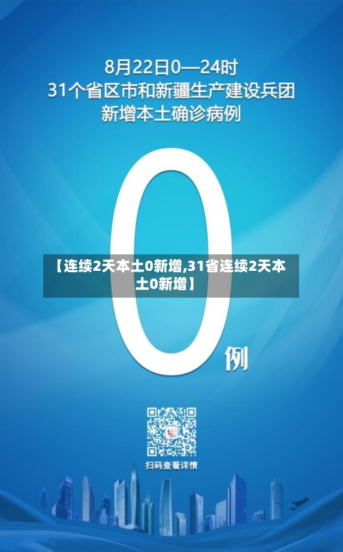 【连续2天本土0新增,31省连续2天本土0新增】