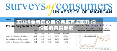 美国消费者信心四个月来首次回升 油价回落带来提振-第2张图片