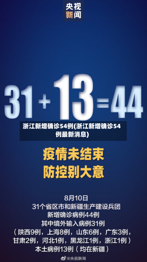 浙江新增确诊54例(浙江新增确诊54例最新消息)-第2张图片