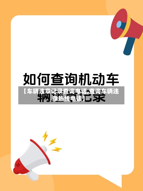 【车辆违章记录查询电话,查询车辆违章热线电话】-第2张图片