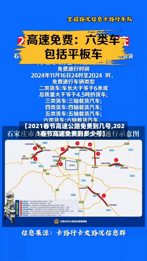【2021春节高速公路免费到几号,2021春节高速免费到多少号】