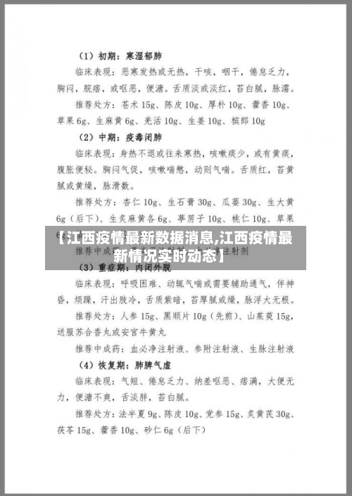 【江西疫情最新数据消息,江西疫情最新情况实时动态】