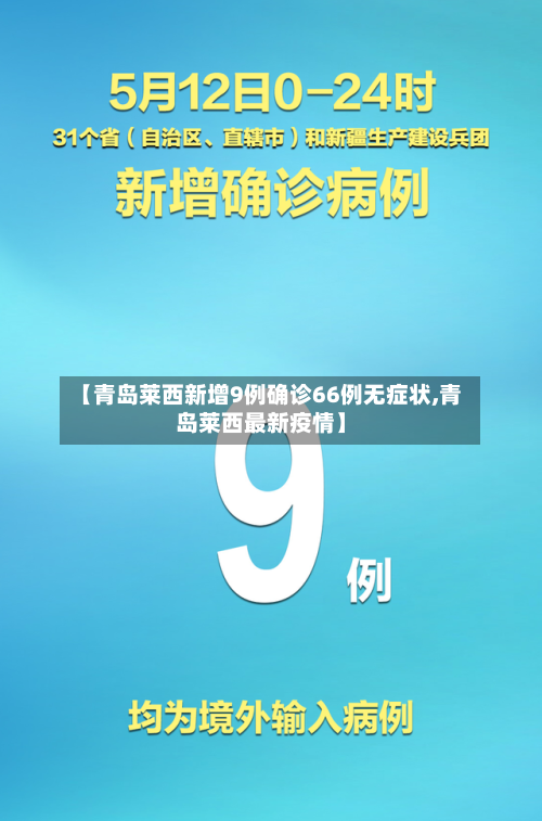 【青岛莱西新增9例确诊66例无症状,青岛莱西最新疫情】