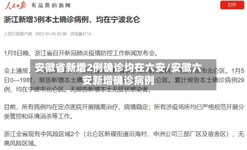 安徽省新增2例确诊均在六安/安徽六安新增确诊病例-第2张图片