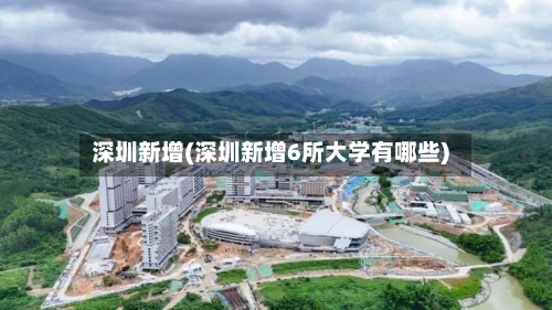 深圳新增(深圳新增6所大学有哪些)-第2张图片