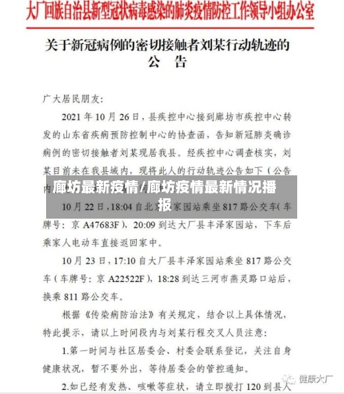 廊坊最新疫情/廊坊疫情最新情况播报