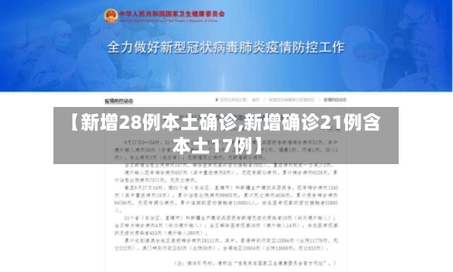 【新增28例本土确诊,新增确诊21例含本土17例】-第2张图片