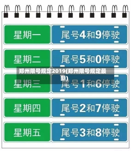 郑州限号规定2019(郑州限号规定最新)-第2张图片