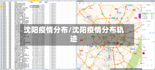 沈阳疫情分布/沈阳疫情分布轨迹