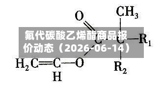 氟代碳酸乙烯酯商品报价动态（2026-06-14）