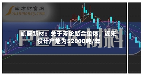 凯盛新材：关于芳纶聚合单体，近来设计产能为52000吨/年-第2张图片