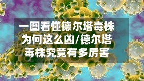 一图看懂德尔塔毒株为何这么凶/德尔塔毒株究竟有多厉害