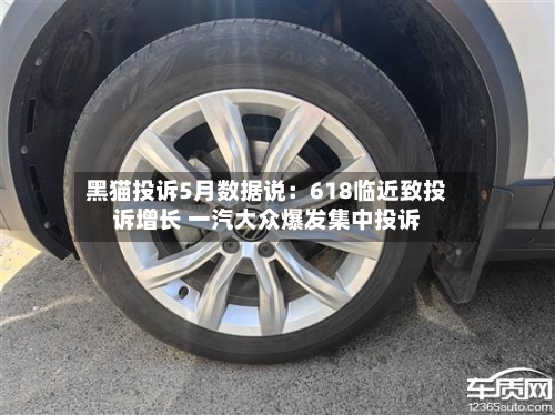 黑猫投诉5月数据说：618临近致投诉增长 一汽大众爆发集中投诉