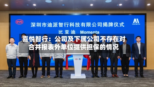 喜悦智行：公司及下属公司不存在对合并报表外单位提供担保的情况-第2张图片