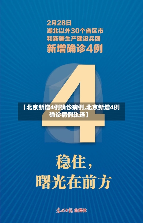 【北京新增4例确诊病例,北京新增4例确诊病例轨迹】