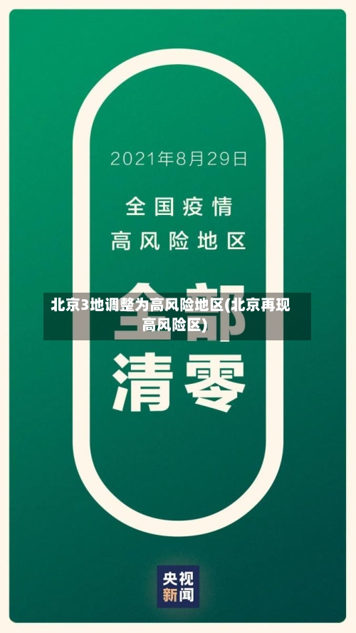 北京3地调整为高风险地区(北京再现高风险区)-第3张图片