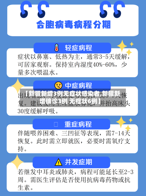【新疆新增3例无症状感染者,新疆新增确诊3例 无症状6例】-第2张图片