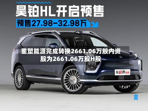 重塑能源完成转换2661.06万股内资股为2661.06万股H股-第2张图片