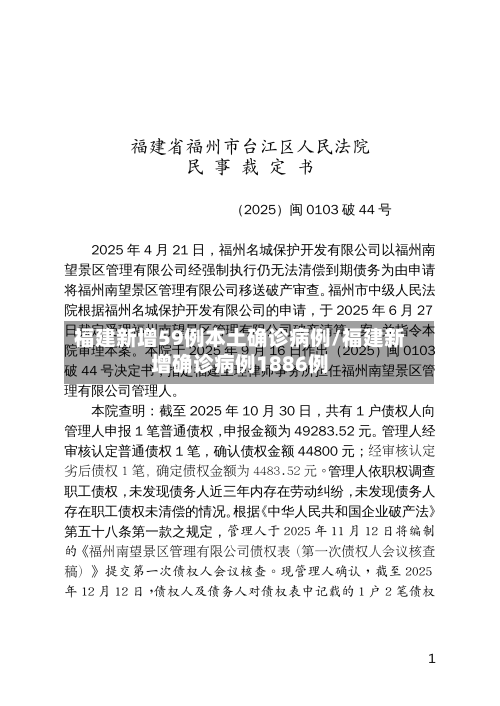 福建新增59例本土确诊病例/福建新增确诊病例1886例-第2张图片