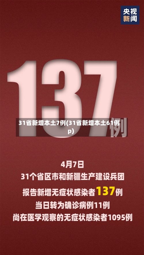 31省新增本土7例(31省新增本土61例p)