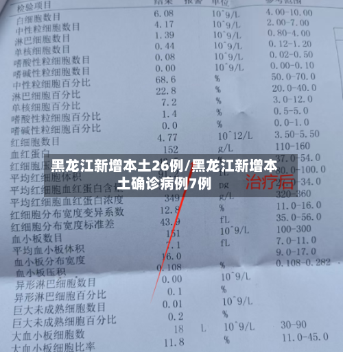 黑龙江新增本土26例/黑龙江新增本土确诊病例7例