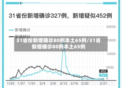 31省份新增确诊80例本土65例/31省新增确诊80例本土65例