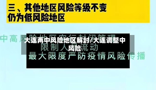 大连两中风险地区解封/大连调整中风险-第2张图片