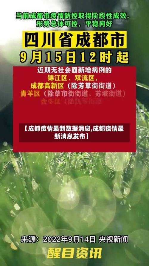 【成都疫情最新数据消息,成都疫情最新消息发布】
